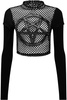 long sleeve T-Shirt KILLSTAR Apostasy Crop Top