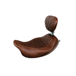 Mustang, Wide Tripper solo seat. With rider backrest 537014