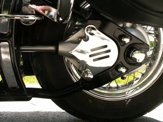 rear swingarm cover Small Skull YAMAHA XVS 650/1100 Drag Star Classic/Custom