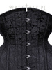 gorset RESTYLE CU10 Black Brocade Underbust