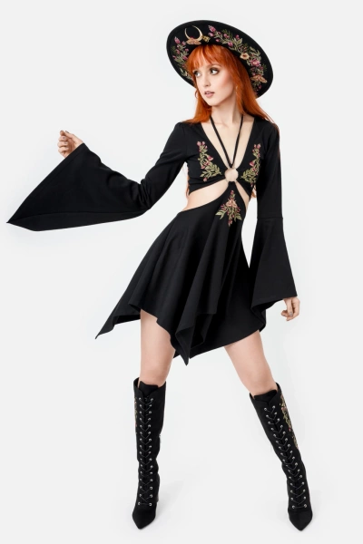 sukienka mini RESTYLE Forgotten Gardens