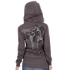 hoodie HYRAW FLOWERS