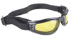 motorcycle goggles KICKSTART NOMAD Yellow Lens/Black Frame