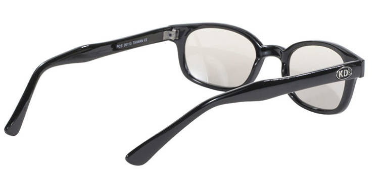 okulary motocyklowe KD's CLEAR SILVER MIRROR