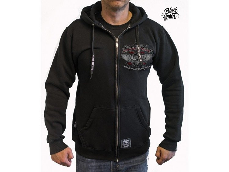 bluza BLACK HEART Red Baron Chopper