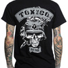 short sleeve T-Shirt TOXICO DEATH HEAD BLACK