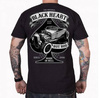 short sleeve T-Shirt BLACK HEART Roadster Hot Rod