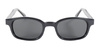 okulary motocyklowe KD's BLACK/POLARIZED GREY LENS