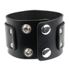 bracelet ROCK DADDY Leather Wristband With Metal Buckle