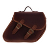 motorcycle saddlebags LONGRIDE Click-On Brown 971007