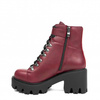 buty rockowe ALTERCORE Enid Vegan Burgundy