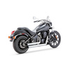 tłumik system 2-2 VANCE & HINES Kawasaki VN900 Classic\Custom Twin Slash Staggered Chrom 8081976