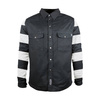 motorcycle shirt JOHN DOE Motoshirt XTM© Prison Black/White