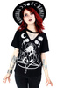 short sleeve T-Shirt RESTYLE Witch & Cats