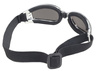 motorcycle goggles KICKSTART NOMAD Silver Mirror Lens/Chrome Frame