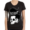short sleeve T-Shirt BLACK HEART Hippy Killer