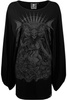 sukienka KILLSTAR Satan Is A Woman Kimono Tunic