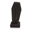 candle CANDELLANA Coffin With Cross Black Matt