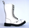 combat boots STEEL 135/136/O/FULL WHITE