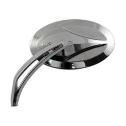 motorcycle mirrors MCS Universal Oval Vithar Chrome 980602