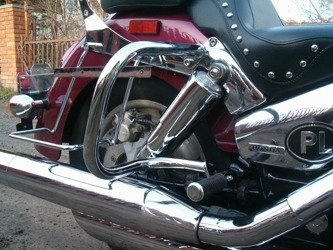 back engine guards EXTRA HONDA VTX 1300 R/S/T RETRO
