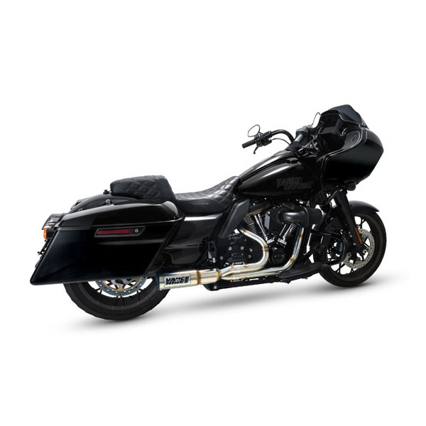 tłumik system 2-1 VANCE & HINES HD Touring Hi Output RR PCX Brushed 955839