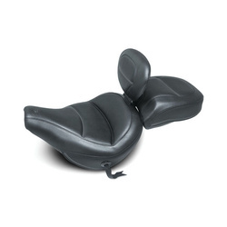 Mustang, Standard Touring solo seat. With rider backrest 568416