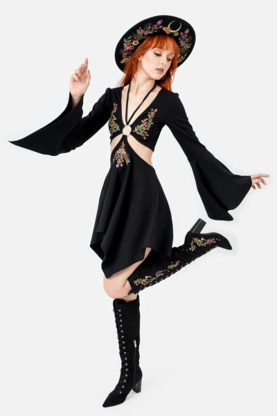 sukienka mini RESTYLE Forgotten Gardens