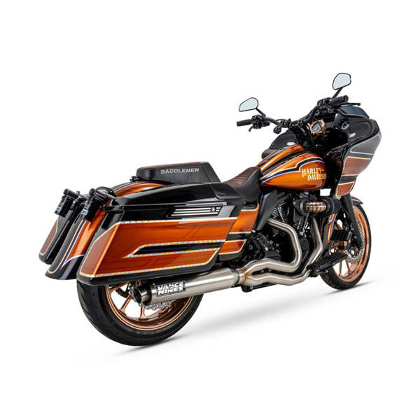 tłumik system 2-1 VANCE & HINES HD Touring Supersport Brushed 995545