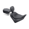 driver solo seat with backrest MUSTANG Wide Touring Plain 8111646