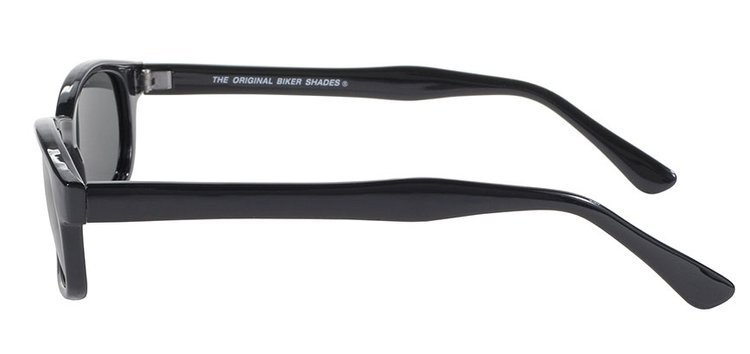 motorcycle sunglasses KD's BLACK/POLARIZED GREY LENS