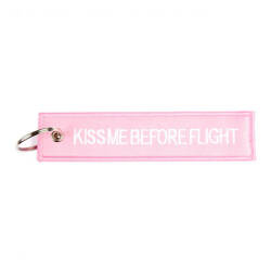 brelok do kluczy ARMY SURPLUS Kiss Me Before Flight Pink