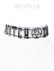 choker RESTYLE Witchcraft Silver Chain Collar
