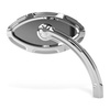 prawe lusterko motocyklowe ARLEN NESS Uniwersalne Ness Beveled Cats Eye Chrom 960789