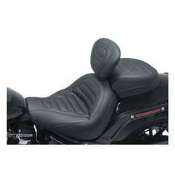 Mustang, Standard Touring Solo seat. With rider backrest 568412