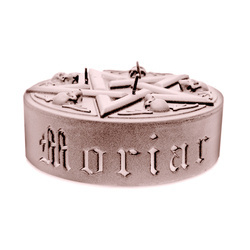 candle CANDELLANA Pentagram Rose Gold