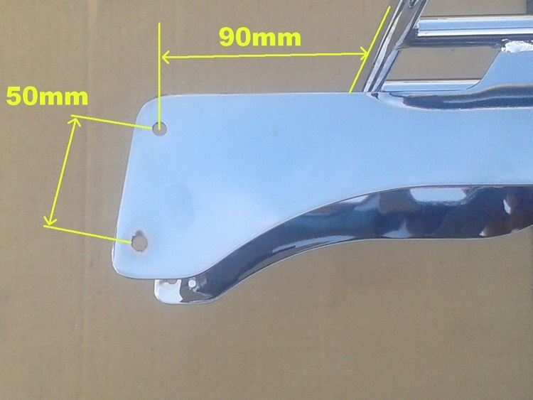 luggage rack MODEL 1 STANDARD SUZUKI C 1500T INTRUDER