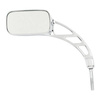 left motorcycle mirror MCS HD All Models Flush Chrome 906171