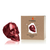 candle CANDELLANA Skull Low-Poly Red Metallic Small