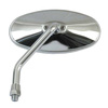 left motorcycle mirror MCS Universal Cataye 10mm Chrome 980657