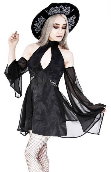 dress RESTYLE Halterneck Floaty Tunic