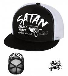 cap BLACK HEART Satan