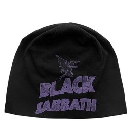 czapka RAZAMATAZ Black Sabbath LOGO AND DEVIL