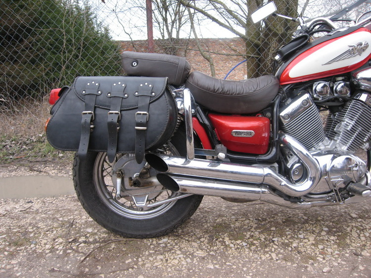 yamaha virago 535 saddlebags